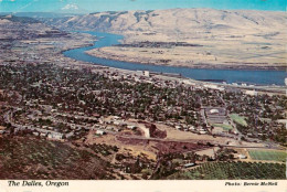 73947906 The_Dalles_Oregon_USA Panorama Columbia River Mount Adams Aerial View - Otros & Sin Clasificación