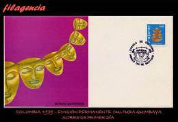 AMERICA. COLOMBIA SPD-FDC. 1979 EMISIÓN PERMANENTE. CULTURAS INDÍGENAS. CULTURA QUIMBAYA - Colombia