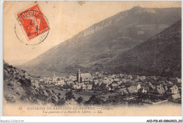 ACOP10-65-1009 - BAGNERES-DE-BIGORRE - CAMPAN - Vue Générale Et Le Massif De Lhéris - Campan