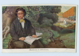 W9R63/ Beethoven  In Schönbrunn  Künstler AK Ca.1912 - Altri & Non Classificati