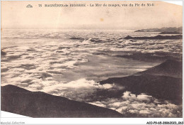 ACOP9-65-0841 - BAGNERES-DE-BIGORRE - La Mer De Nuages - Vue Du Pci Du Midi - Bagneres De Bigorre