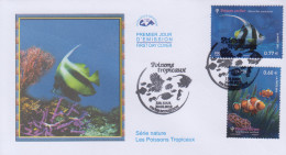 Enveloppe  FDC  1er  Jour    FRANCE   Poissons  Tropicaux   MAMOUDZOU   2012 - 2010-2019