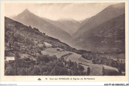 ACOP7-65-0670 - ARGELES-GAZOST -  Vue Sur Argelès Et église De St-pastous - Argeles Gazost