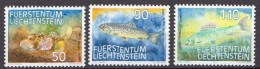 Liechtenstein MNH Set - Pesci