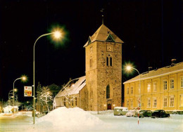 73945192 Trondheim_Trondhjem_Norge Vintermart Ved Var Frue Kirke - Noruega