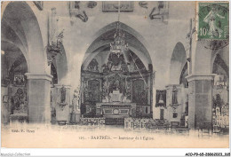 ACOP9-65-0892 - BARTRES - Intérieur De L'église  - Argeles Gazost