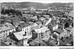 ACSP5-63-0442 - CUNHLAT - Rue De La Poste Prise Du Clocher - Cunlhat