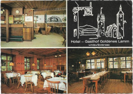 CPSM - Hotel Gasthof Goldenes Lamm - LINDAU - Multivues - Lindau A. Bodensee