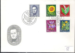 Schweiz Suisse Pro Juventute 1961: Zu 188-192 Mi 742-746 Yv 684-68 FDC Blanko Mit ET-⊙ BERN 31.V.58 (Zumstein CHF 20.00) - FDC