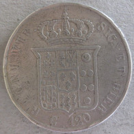 Regno Delle Due Sicilie 120 Grana 1857 Ferdinando II, En Argent - Due Sicilie