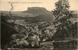 Königstein - Koenigstein (Saechs. Schw.)