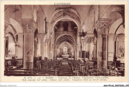 ADHP5-63-0455 - BESSE - Intérieur De L'église - Châpitaux Remarquables - Besse Et Saint Anastaise
