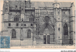 ADHP5-63-0380 - AMBERT - Portail De L'église  - Ambert