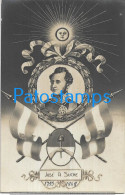 227496 ARGENTINA CENTENARY CENTENARIO PATROTIC FLAG HERALDRY PROCER JOSE A. SUCRE POSTAL POSTCARD - Argentina