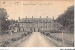 ADXP1-62-0042 - Château De RECQ - Par MONTREUIL-SUR-MER - Montreuil