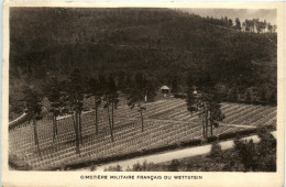 Cimetiere Militaire Francais Du Wettstein - Cimetières Militaires