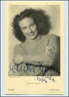 N2919/ Carola Höhn Original Autogramm Ross Foto AK Schauspieler - Autografi