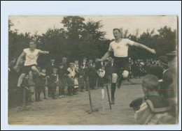 T3609/ Männer  Hürdenlauf Foto AK 1913  Foto AK  Sport  - Olympische Spiele