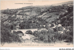 ADHP8-63-0754 - CHATEAUNEUF-LES-BAINS - Le Pont De Chambon - Riom