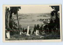 Y718/ Constantinople Türkei Turkey Foto AK Friedhof Ca.1930 - Turkije