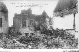 ADXP7-62-0587 - AIRE-SUR-LA-LYS - Souvenir Du Bombardement Par Avions - Aire Sur La Lys