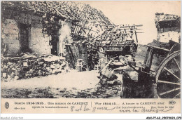 ADXP7-62-0581 - GUERRE 1914-15 - Une Maison De CARENCY Après Le Bombardement - Lens