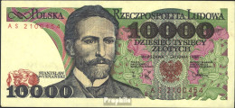 Polen Pick-Nr: 151b Bankfrisch 1988 10.000 Zloty - Pologne