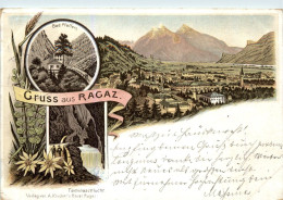 Gruss Aus Ragaz - Litho - Bad Ragaz