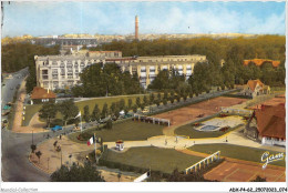 ADXP4-62-0324 - LE TOUQUET-PARIS-PLAGE - Le Tennis Club - Place De L'hermitage - Le Touquet