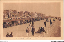 ADXP4-62-0316 - LE TOUQUET-PARIS-PLAGE - La Digue-promenade Et Les Villas - Le Touquet