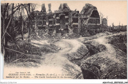 ADXP3-62-0269 - GUERRE 1914-1916 - VERMELLES - Le Château - Bethune