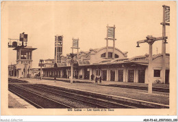 ADXP3-62-0247 - LENS - Les Quais Et La Gare - Lens