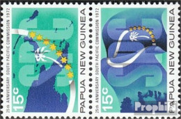 Papua-Neuguinea 217-218 Paar (kompl.Ausg.) Postfrisch 1972 Südpazifik - Papúa Nueva Guinea