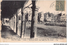 ADXP3-62-0202 - LES RUINES DE LA GRANDE GUERRE - ARRAS - La Grande Place - Arras