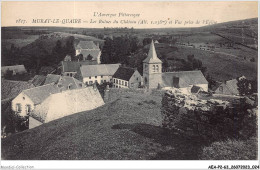 AEAP2-63-0104 - MURAT-LE-QUAIRE - Les Ruines Du Chateau Et Vue Prise De L'eglise - Issoire