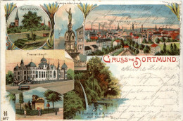 Gruss Aus Dortmund - Litho - Dortmund