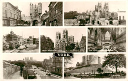 73907325 York  UK Mickelgate Bar Guildmall And Riverouse York From City Walls Bo - Otros & Sin Clasificación