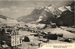 Chateau D Oex En Hiver - Grand Hotel Berthold - Château-d'Œx