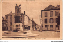 AEEP1-63-0078 - RIOM - Avenue De Clermont - Monument Desaix  - Riom