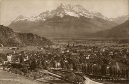 Aigle Et La Dent Du Midi - Aigle