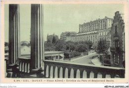 AEEP4-63-0321 - ROYAT - Place Allard - Entrées Du Parc Et Boulevard Bazin  - Royat