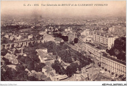 AEEP4-63-0319 - Vue Générale De ROYAT Et Clermont Ferrand  - Royat