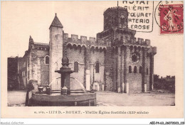 AEEP4-63-0308 - ROYAT - Vieille église Fortifiée  - Royat