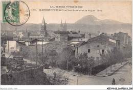 AEEP4-63-0263 - CLERMONT-FERRAND - Vue Générale Et Le Puy-de-dôme  - Clermont Ferrand