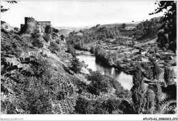 AFUP3-63-0218 - VIADUC DES FADES - Vallee De La Sioule - Le Chateau Feodal De Chouvigny - Dominant La Sioule - Auvergne Types D'Auvergne
