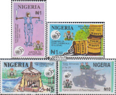 Nigeria 652-655 (kompl.Ausg.) Postfrisch 1995 50 Jahre UNO - Nigeria (1961-...)