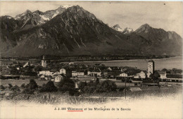 Villeneuve Et Les Montagnes De La Savoie - Villeneuve