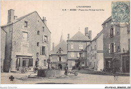 AFUP10-63-0886 - BESSE - Place De L''hotel-de-ville - Besse Et Saint Anastaise