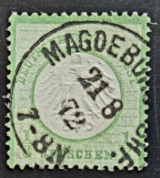 Deutsches Reich 1872, Brustschild Mi 2a MAGDEBURG Signiert - Used Stamps
