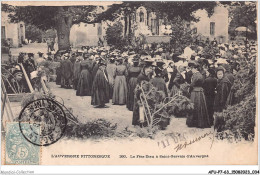 AFUP7-63-0570 - La Fete De SAINT-GERVAIS D'auvergne - Saint Gervais D'Auvergne